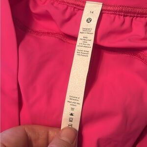 Lululemon Athletica Vivid Pink Track Pants